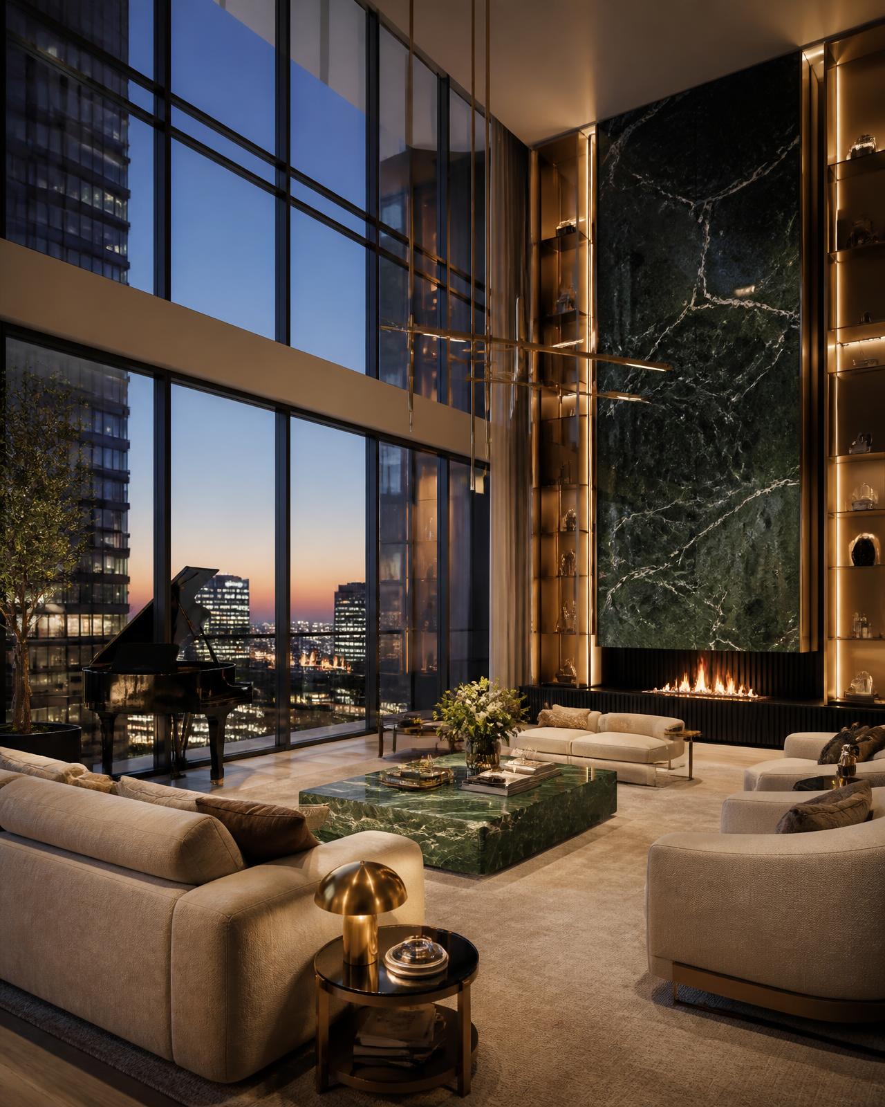 Residences & amenities — residences